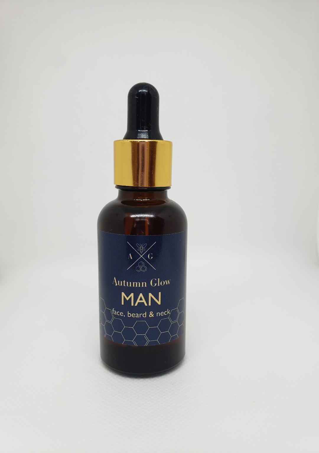 Men's Grooming Oil for Face & Beard